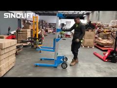 Παρακολουθήστε: Εγχειρίδιο σειράς WFH Hand Winch Stacker – Αβίαστη ανύψωση, Βιτρίνα λειτουργίας ενός ατόμου