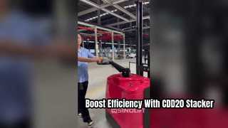 Παρουσιάστε το CDD20 Electric Adjustable Dual-Arm Stacker For You