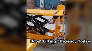 Μια πιο προσεκτική ματιά: SINOLIFT ESZ Electric Scissor Lift Table