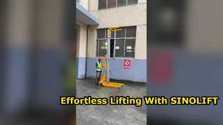 Δείτε το SINOLIFT ELGA-DC Semi-Electric Material Lift Demo