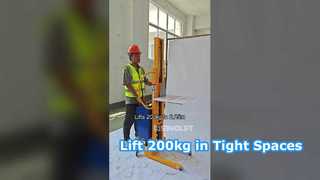 Compact Electric Stacker – Ανυψώστε 200 kg έως 2,25 μέτρα