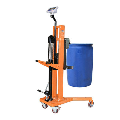 DTF450B Manual Hydraulic Drum Truck with Weighing System
