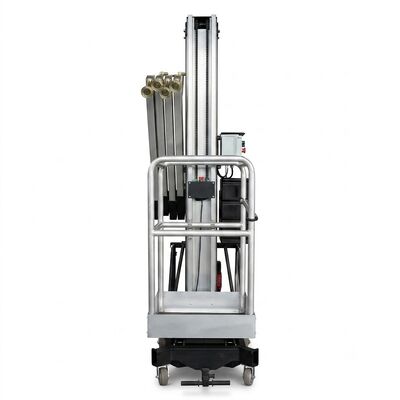 Single-Mast Inclinable Aluminum Alloy Aerial Work Platform